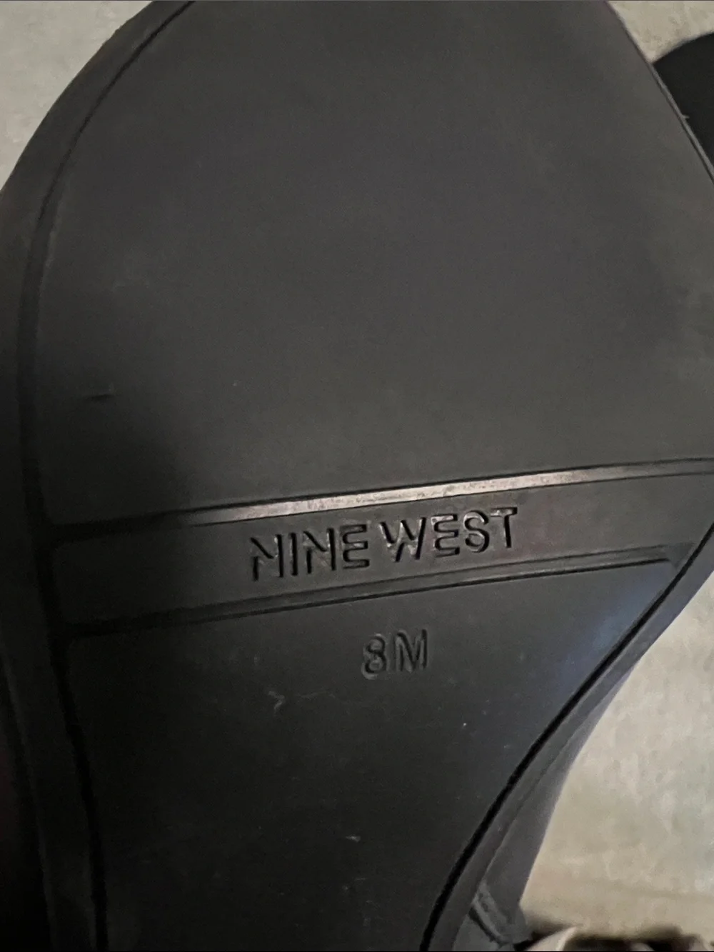 Nine West Black Pointed-Toe Stiletto Ankle Booties